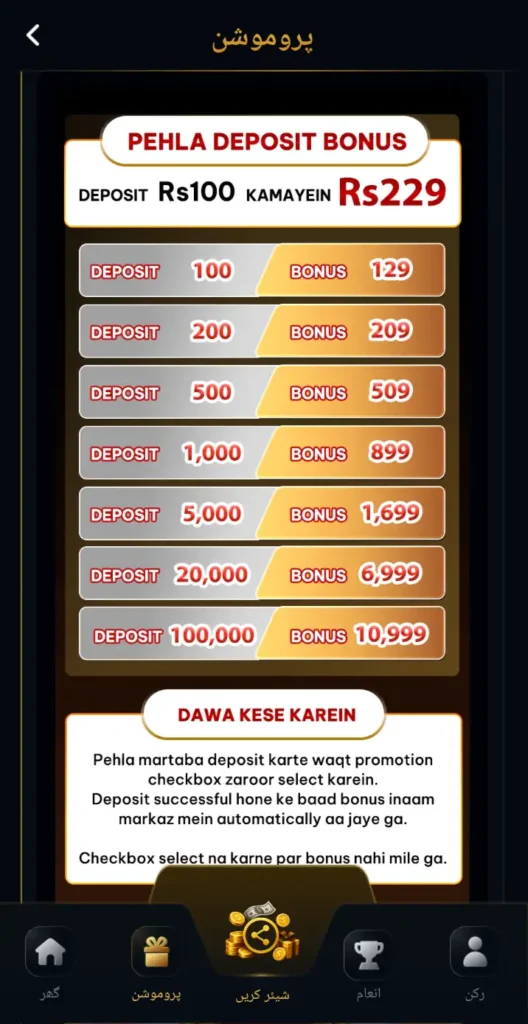playrupees bonuses